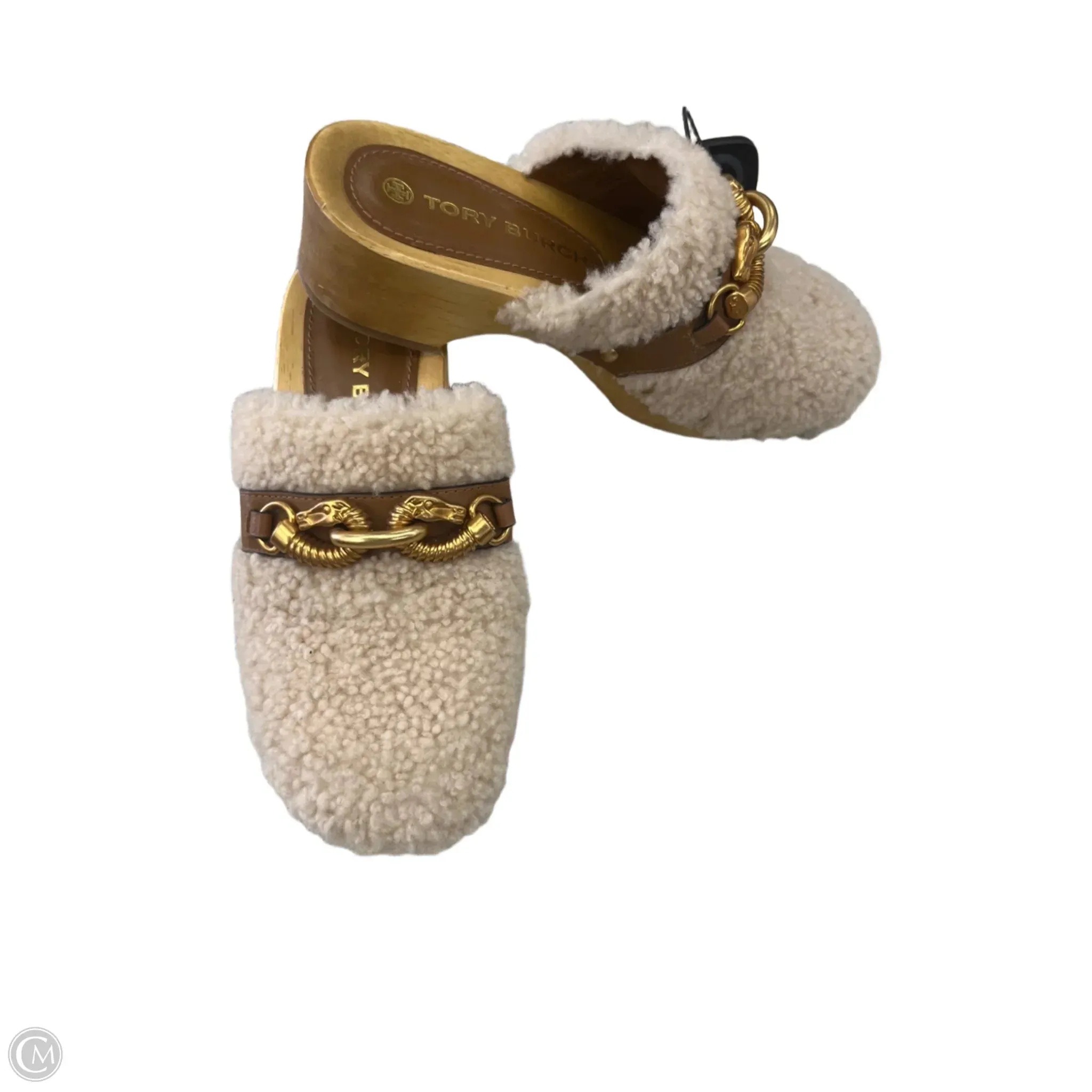 Busy Path Shoes Designer By Tory Burch In Cream, Size: 5