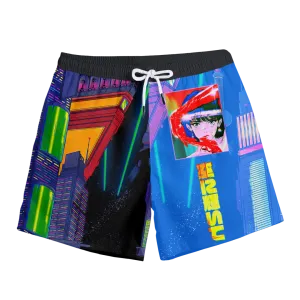 Cyber Ningyo Swim Trunks