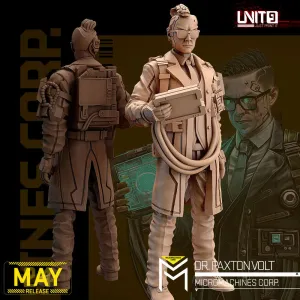 Cyberpunk - Dr. Paxton Volt - Micromachine Corp.