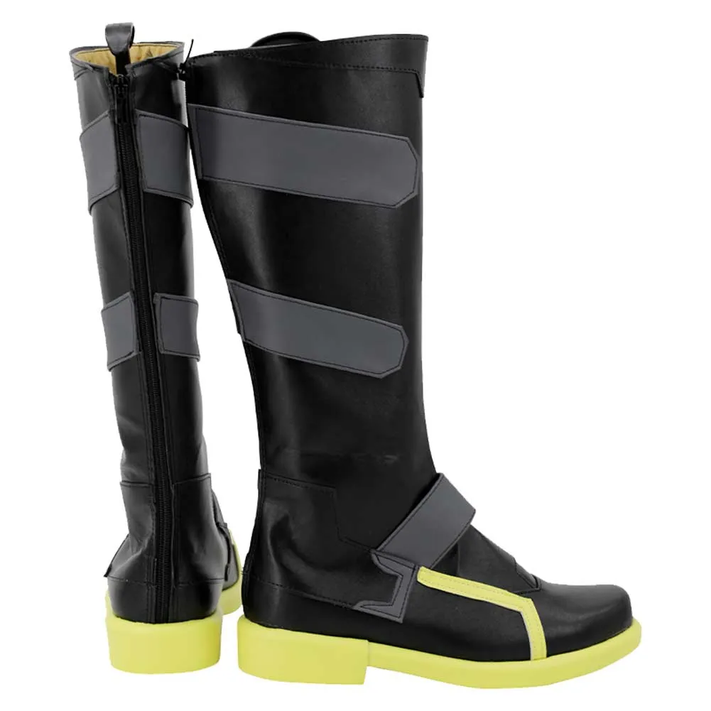Cyberpunk: Edgerunners David Martinez TV Character Cosplay Shoes Black Boots Cosplay Costumes