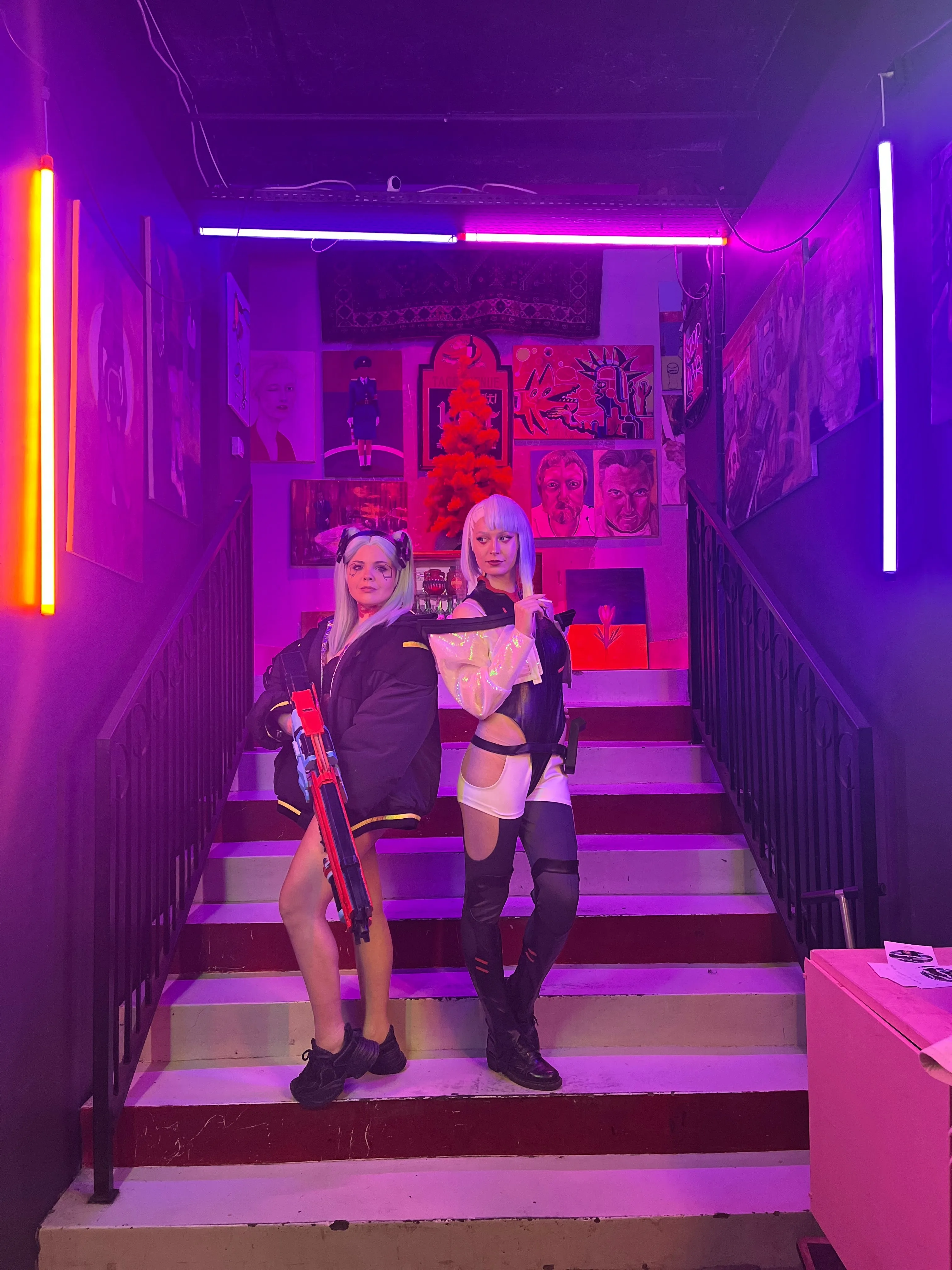 Cyberpunk Edgerunners Rebecca Gun Crasy Loli - Custom Order