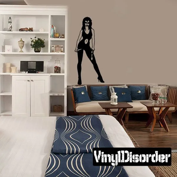 Cyberpunk Female Thief Decal