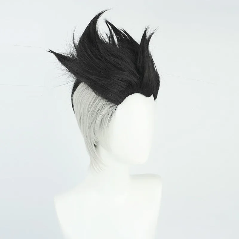 Cyberpunk Wigs Cyberpunk Edgerunners David Cosplay Boy Black Wig Halloweem Prop