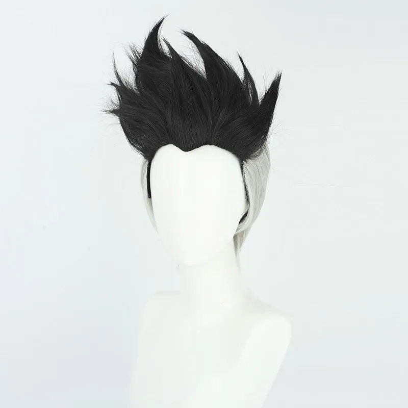 Cyberpunk Wigs Cyberpunk Edgerunners David Cosplay Boy Black Wig Halloweem Prop
