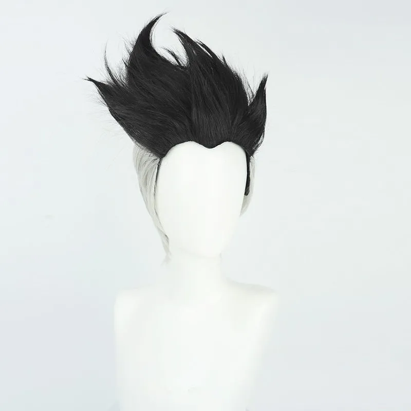 Cyberpunk Wigs Cyberpunk Edgerunners David Cosplay Boy Black Wig Halloweem Prop