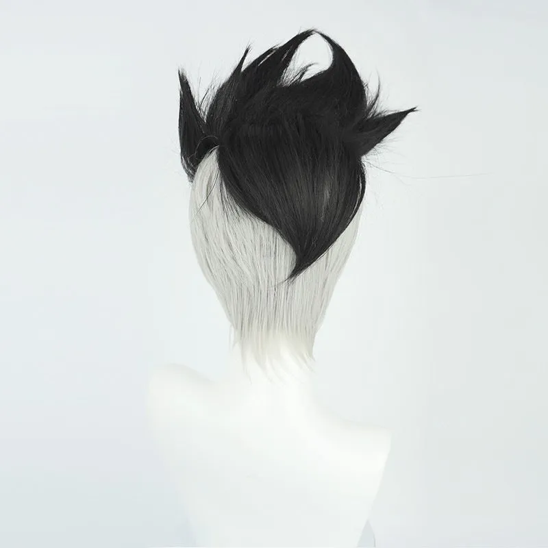 Cyberpunk Wigs Cyberpunk Edgerunners David Cosplay Boy Black Wig Halloweem Prop