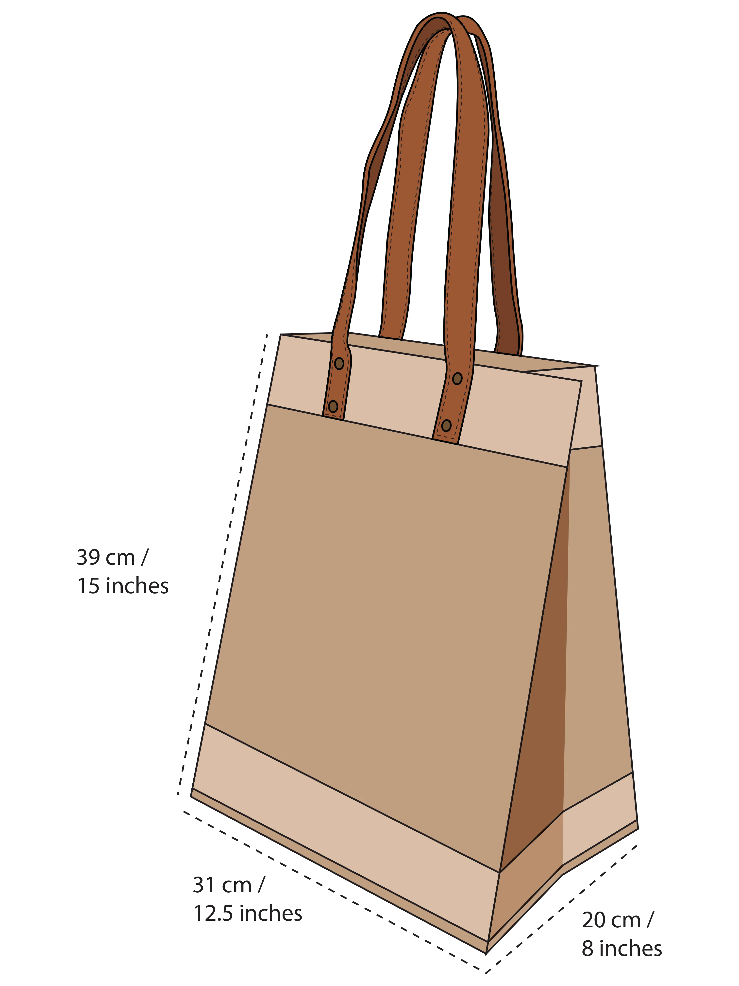 Dad Do It Better - Sandy Beige Tall Tote Bag