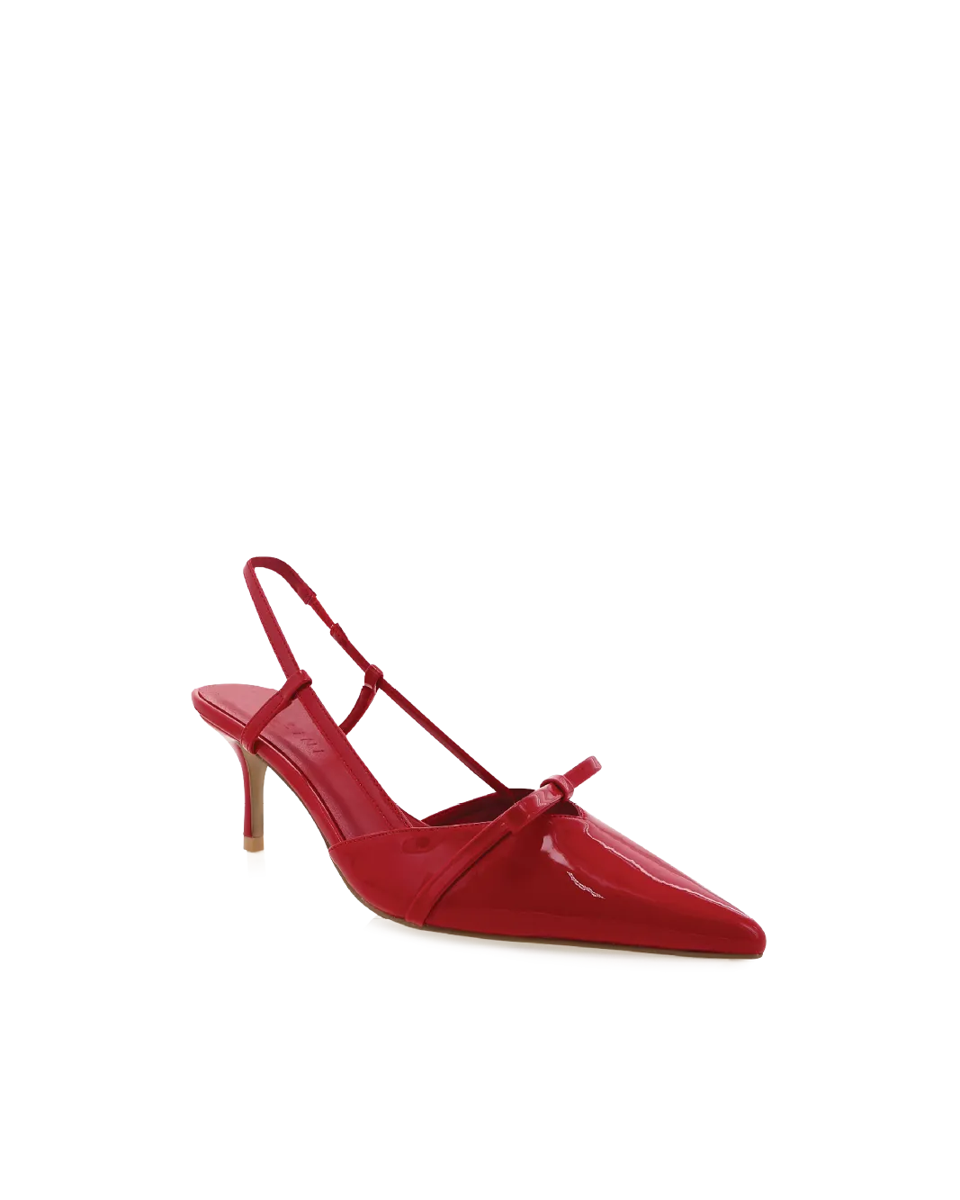 DAISY - SCARLET PATENT Flawless Look Suede Feel