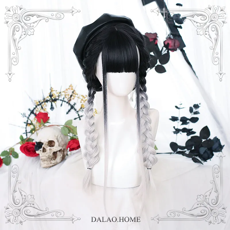 Dalao Home~Nightmare~Long Straight Natural Gradient Lolita Wig