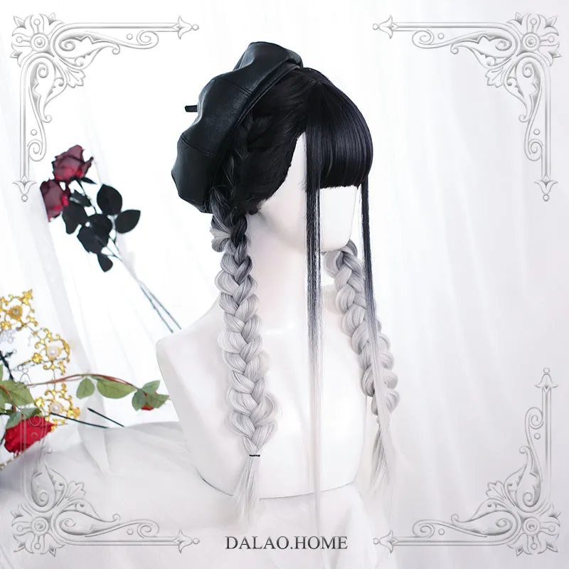Dalao Home~Nightmare~Long Straight Natural Gradient Lolita Wig