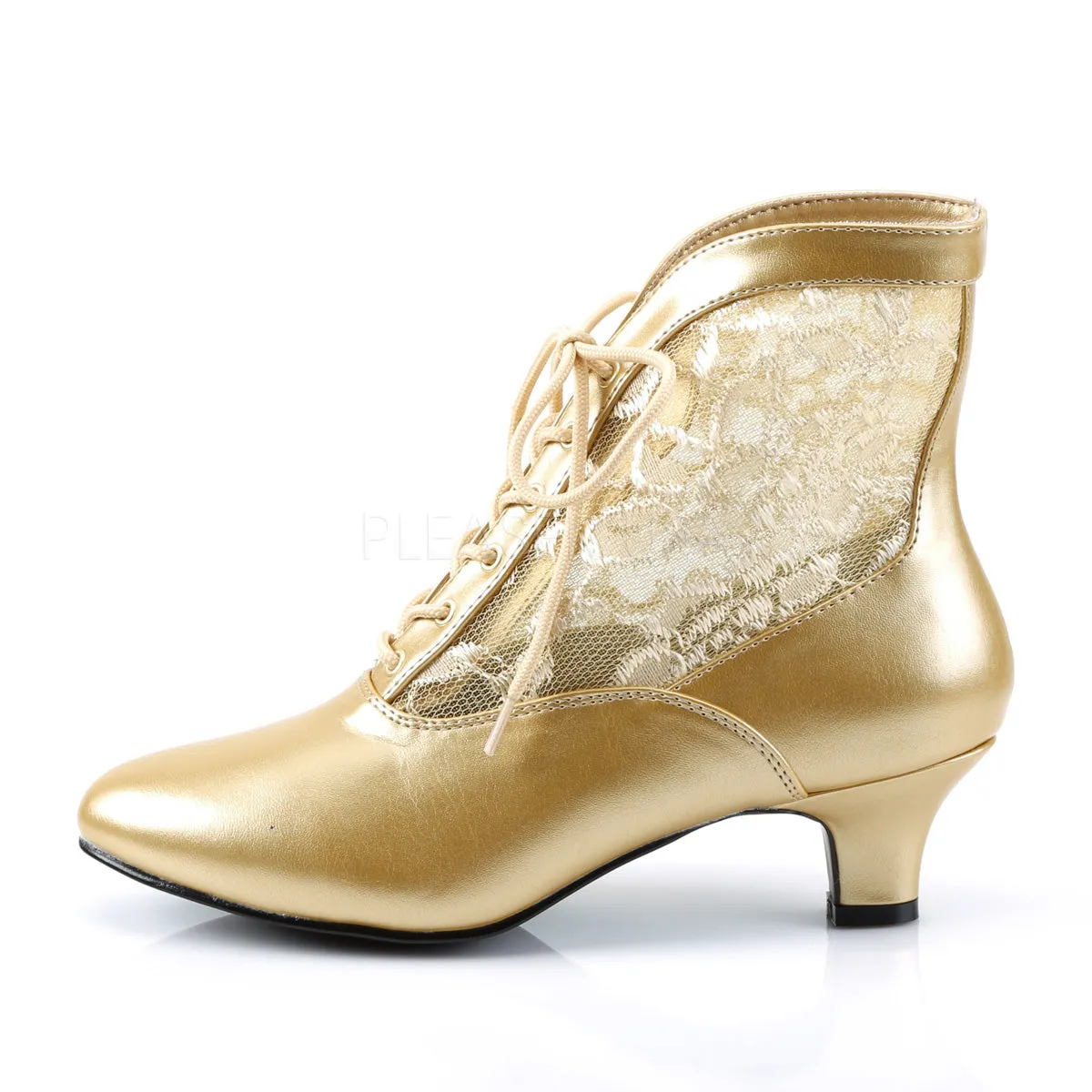 DAME-05  Gold Pu-Lace