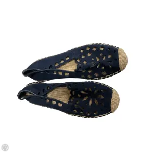 Stable Step Shoes Designer By Tory Burch In Navy, Size: 6