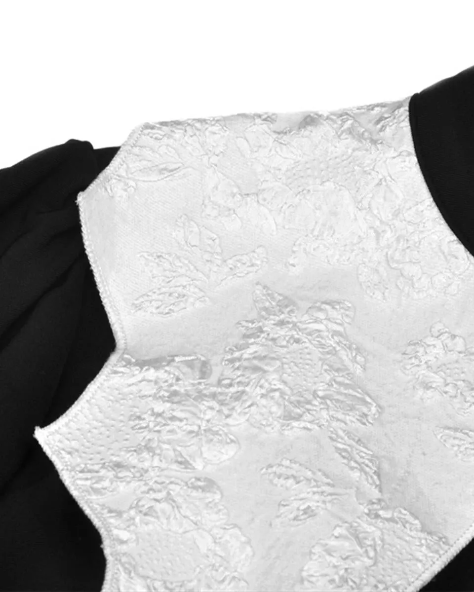 Dark In Love Hellebore Gothic Mini Dress