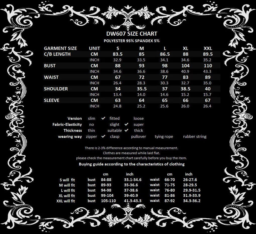 Dark In Love Hellebore Gothic Mini Dress