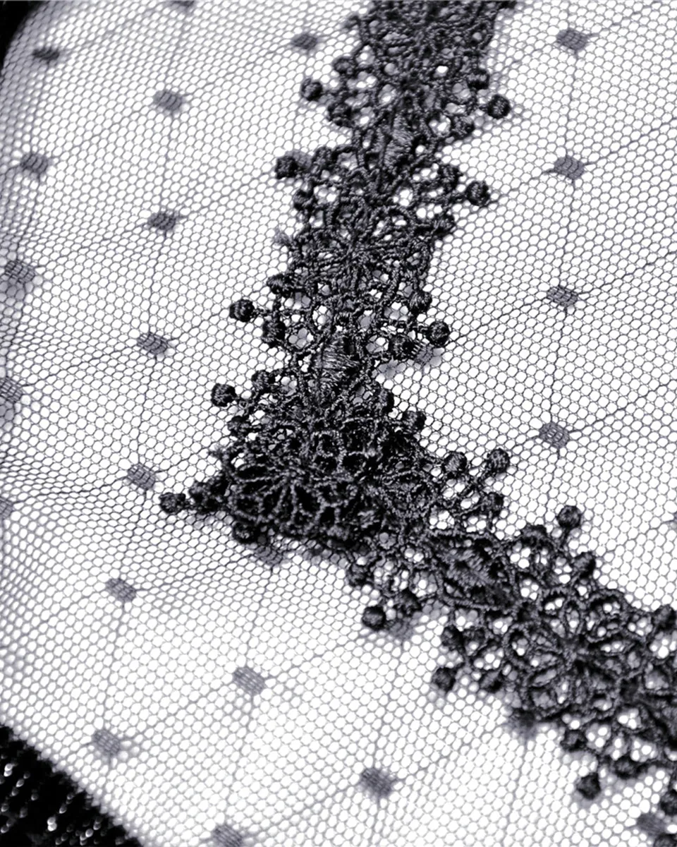 Dark In Love Moonlight Reverie Dress - Black Sparkle