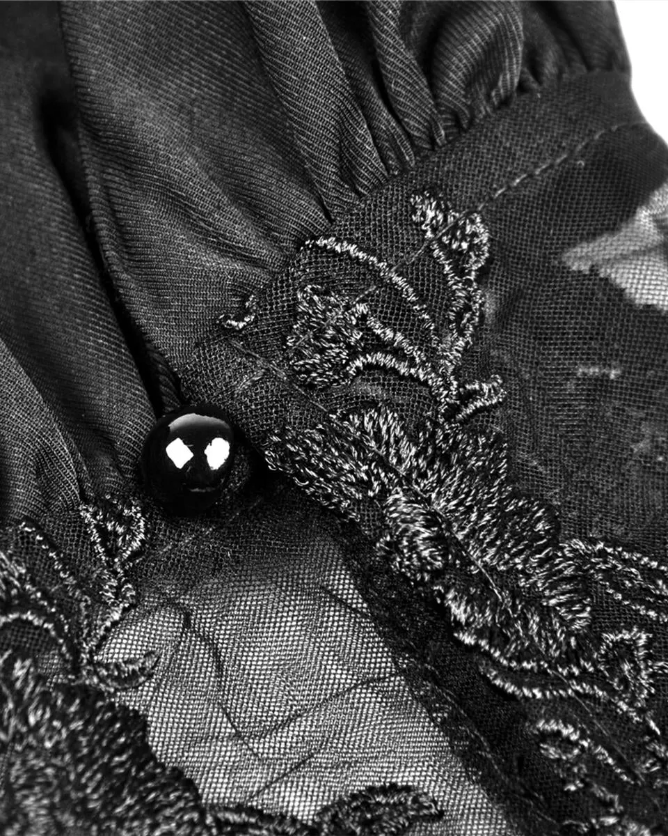 Dark In Love Octobers Mourning Gothic Maxi Dress
