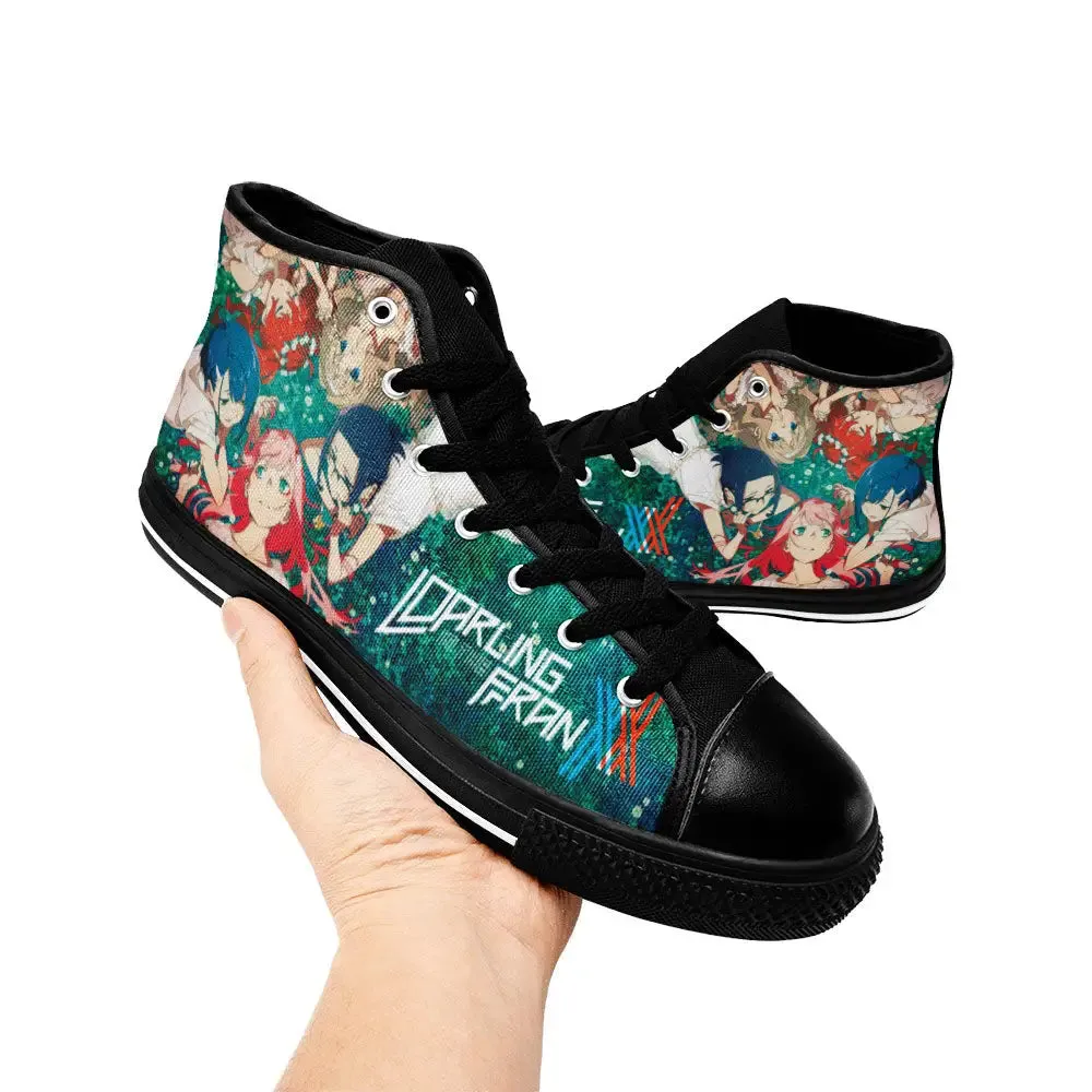 Darling in the Franxx Shoes High Tops Sneakers for Kids and Adults