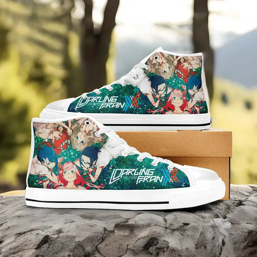 Darling in the Franxx Shoes High Tops Sneakers for Kids and Adults