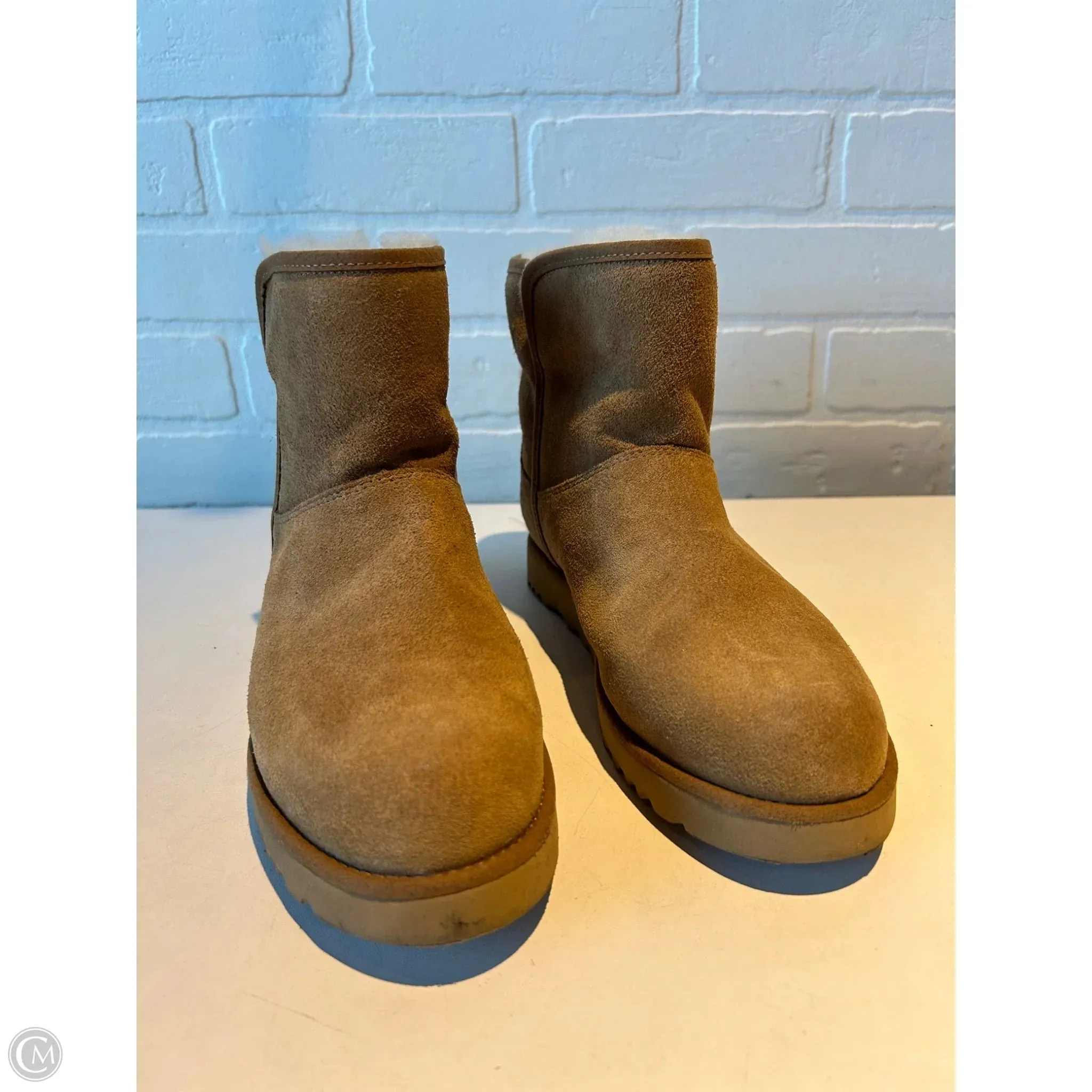 Clean Step Boots Designer By Ugg In Brown, Size: 7.5