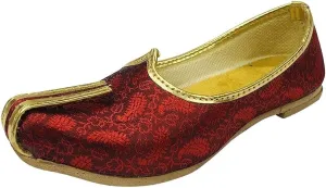 Designer Ethnic Punjabi Mojari Juttis for Boys, Little, Big Kid, Shoes for Boys (Toddler) Sherwani Shoes Designer Kurta Shoes