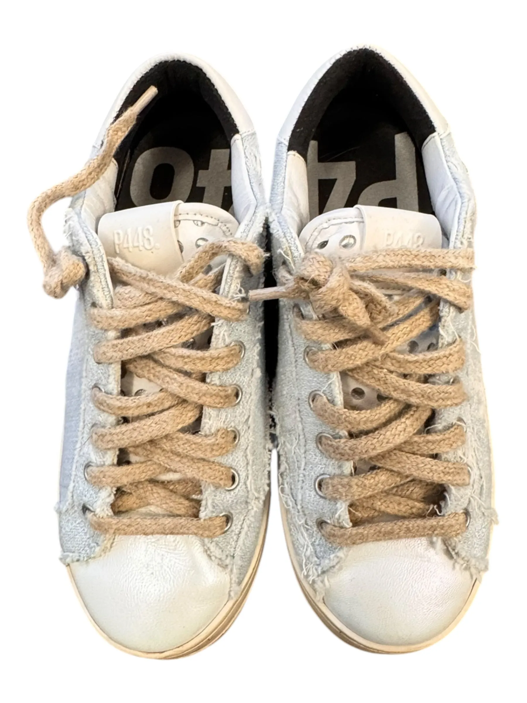 Shoes Designer By P448 In Blue, Size:7 Neutral Glow