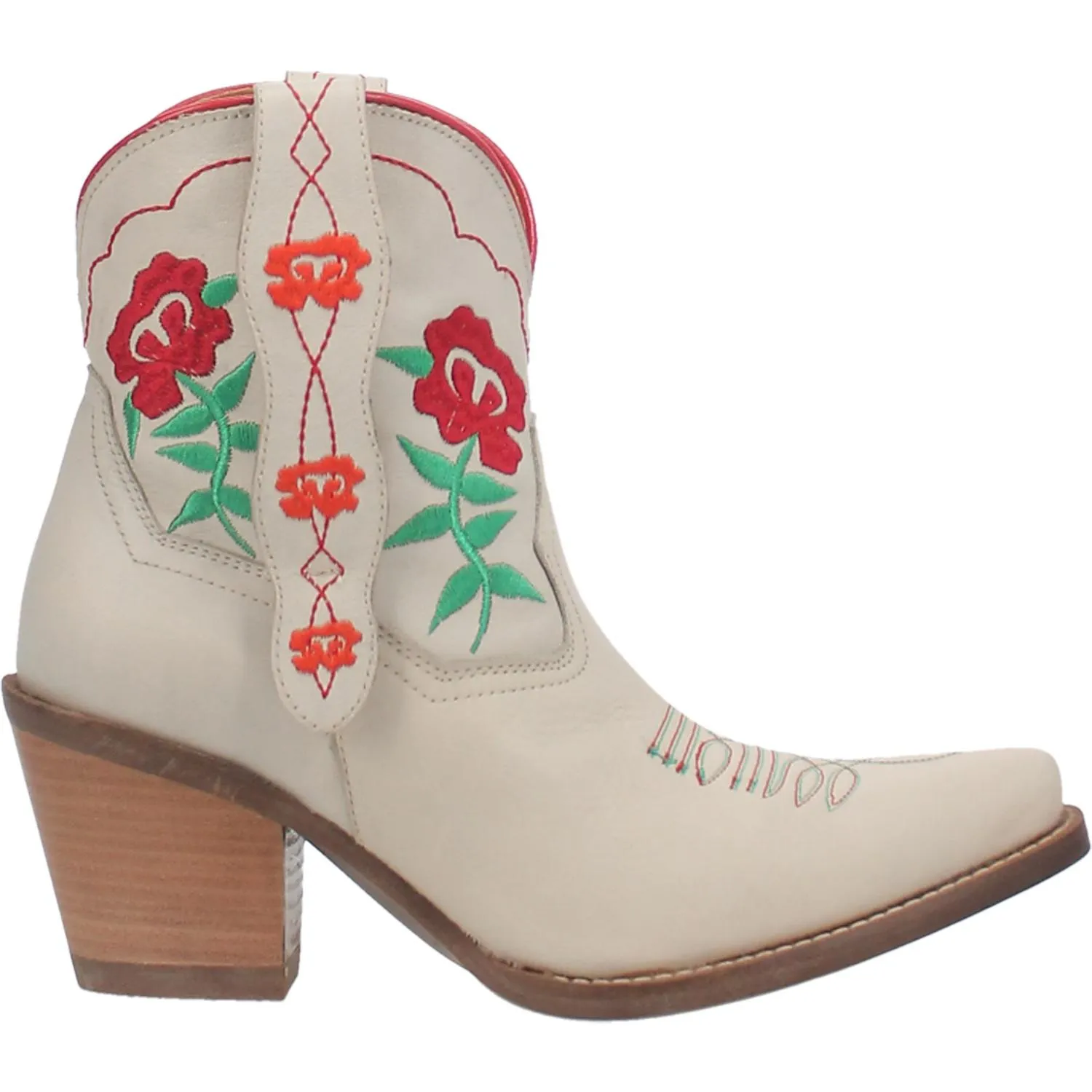 Dingo Women's Play Pretty Embroidered Western Booties