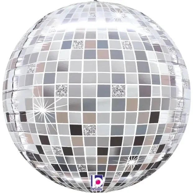 Disco Ball Globe Foil Balloon