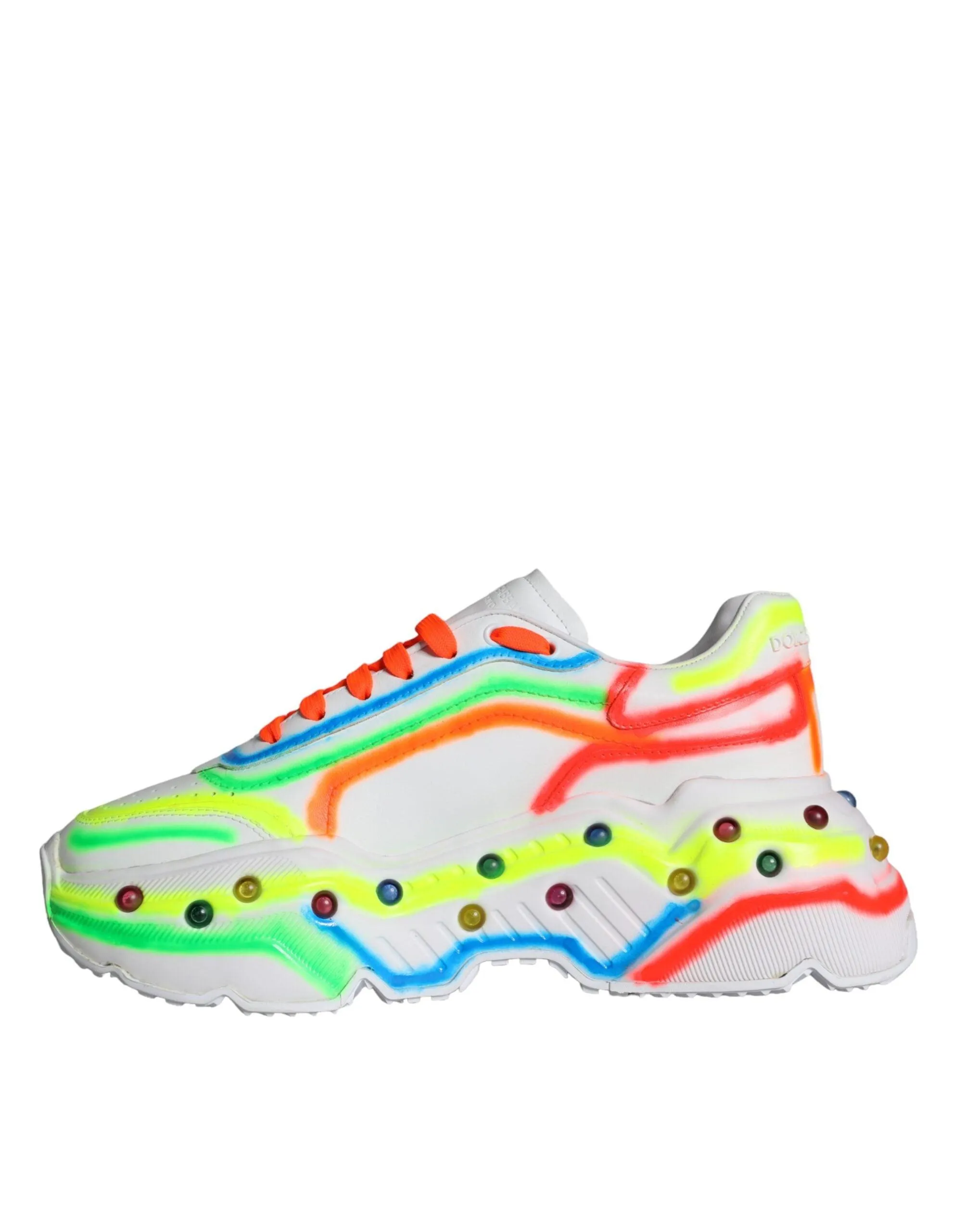 Dolce & Gabbana Multicolor Daymaster LED Lighted Sneakers Sko