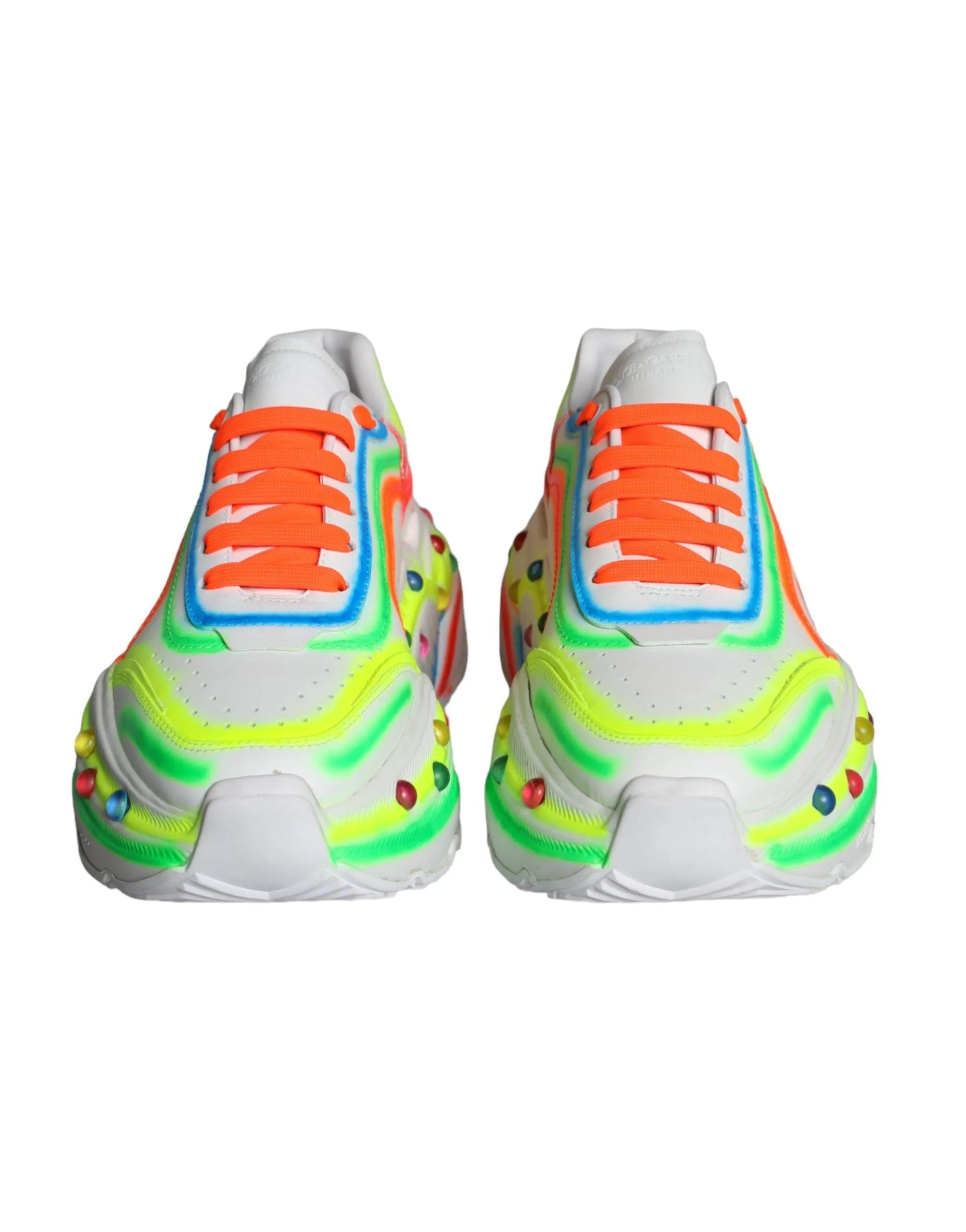 Dolce & Gabbana Multicolor Daymaster LED Lighted Sneakers Sko