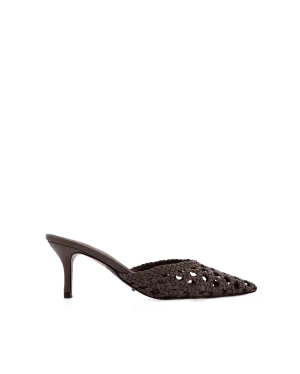 DOTTIE - DARK CACAO Stylish Boots Designer Look