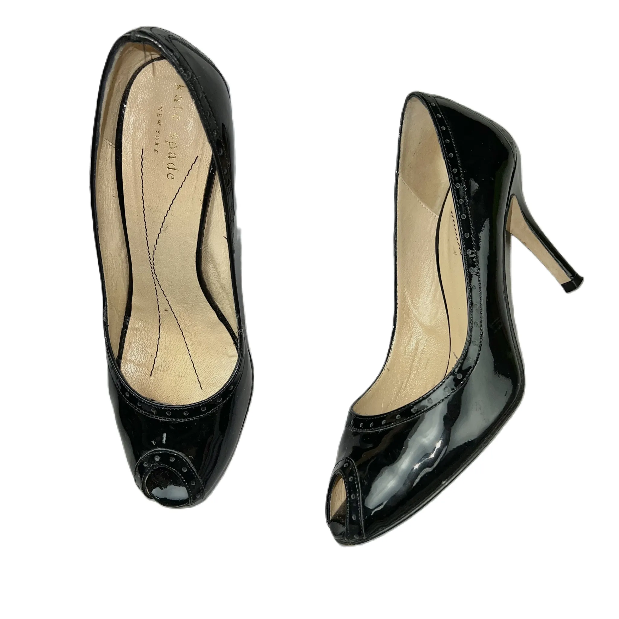 Black Shoes Designer By Kate Spade, Size: 6.5 Park Day