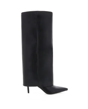 DANNY - BLACK Low Profile Midsole Comfort collar