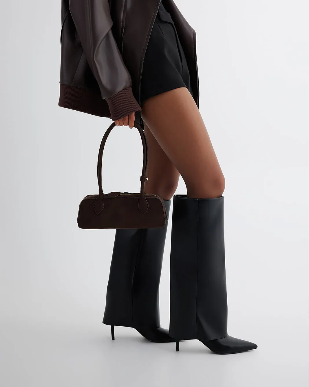 DANNY - BLACK Weekend Adventure Seamless Comfort Snowy Path