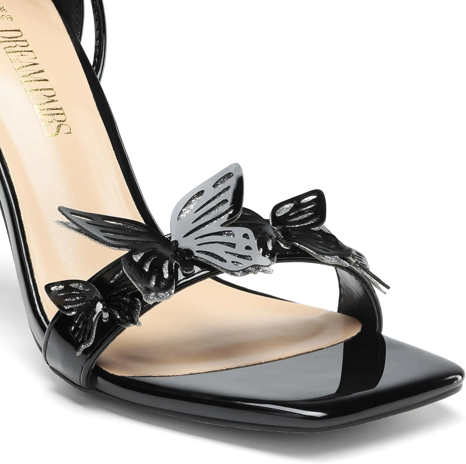 DREAM PAIRS Lace Up High Heels Stilletos Gladiator Open Square Toe Fashion Dressy Wedding Bridal Pumps Sandals