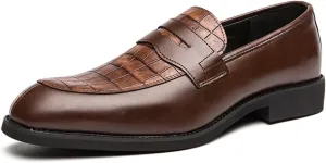 Dress Shoes for Men Men's Casual Loafers Stylish Low Heel Designer Shoes for Men