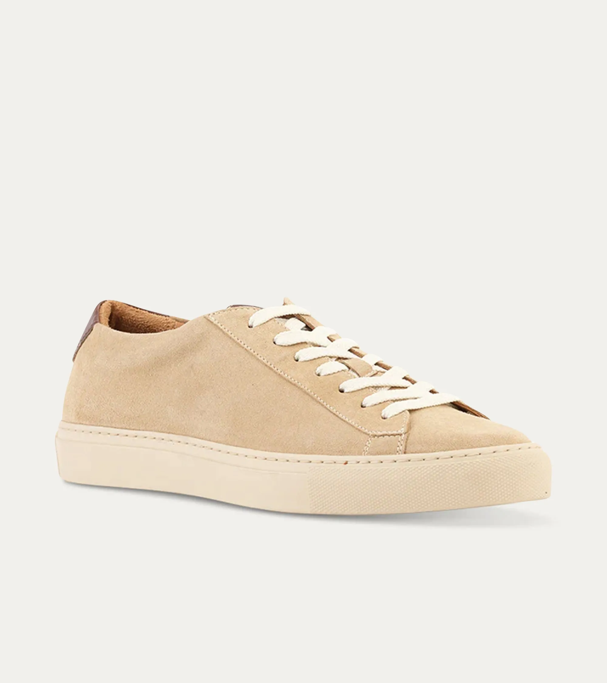 Dress Sneaker In Cappuccino Suede