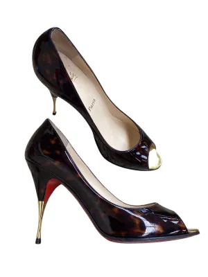 Shoes Luxury Designer By Christian Louboutin In Brown Climb Strong Long Move