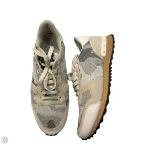 Light Core Soft Neutral Shoes Luxury Designer By Valentino-garavani In Grey, Size: 11