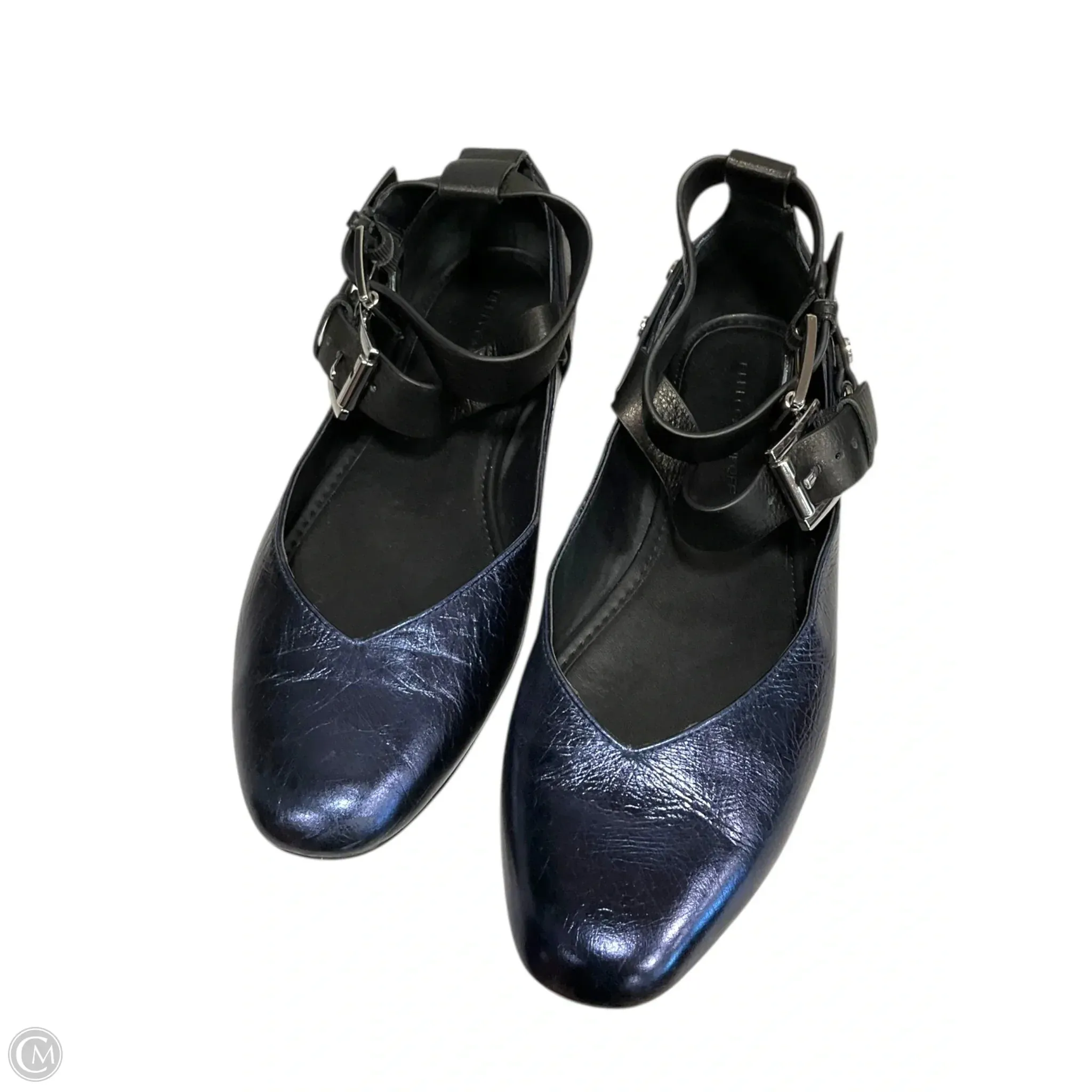 Shoes Designer By Rebecca Minkoff In Blue, Size: 8.5 Linen Air