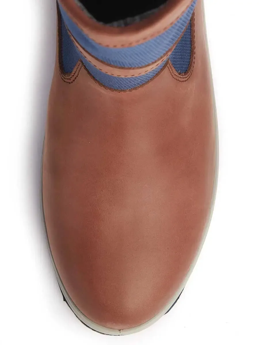 DUBARRY Shamrock ExtraFit Sailing Boots - Navy & Brown