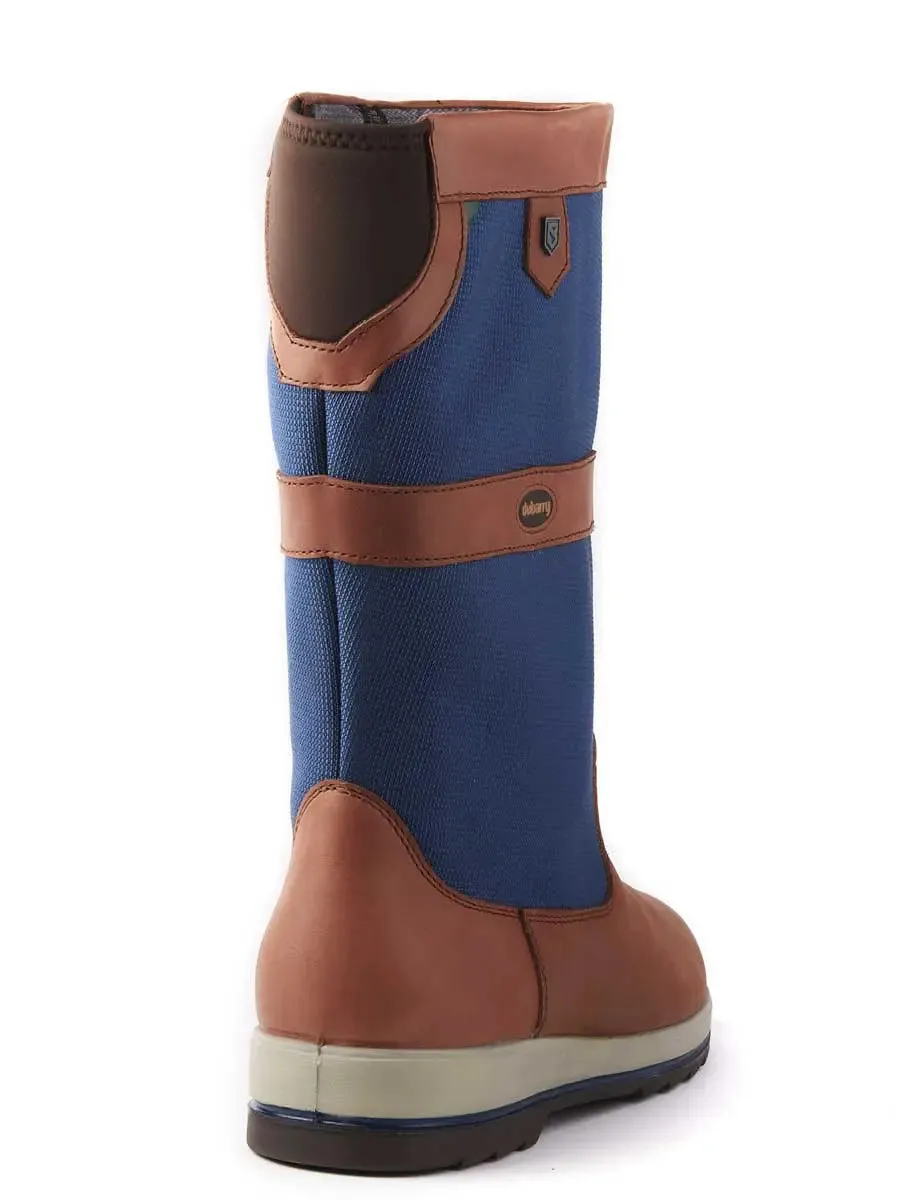 DUBARRY Shamrock ExtraFit Sailing Boots - Navy & Brown