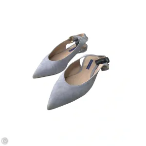 Cold Tone Shoes Designer By Stuart Weitzman In Blue, Size: 8
