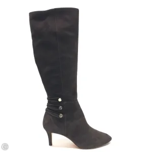 Boots Knee Heels By Antonio Melani In Brown, Size: 8.5 All Day Wear Feather Light Mountain Climber