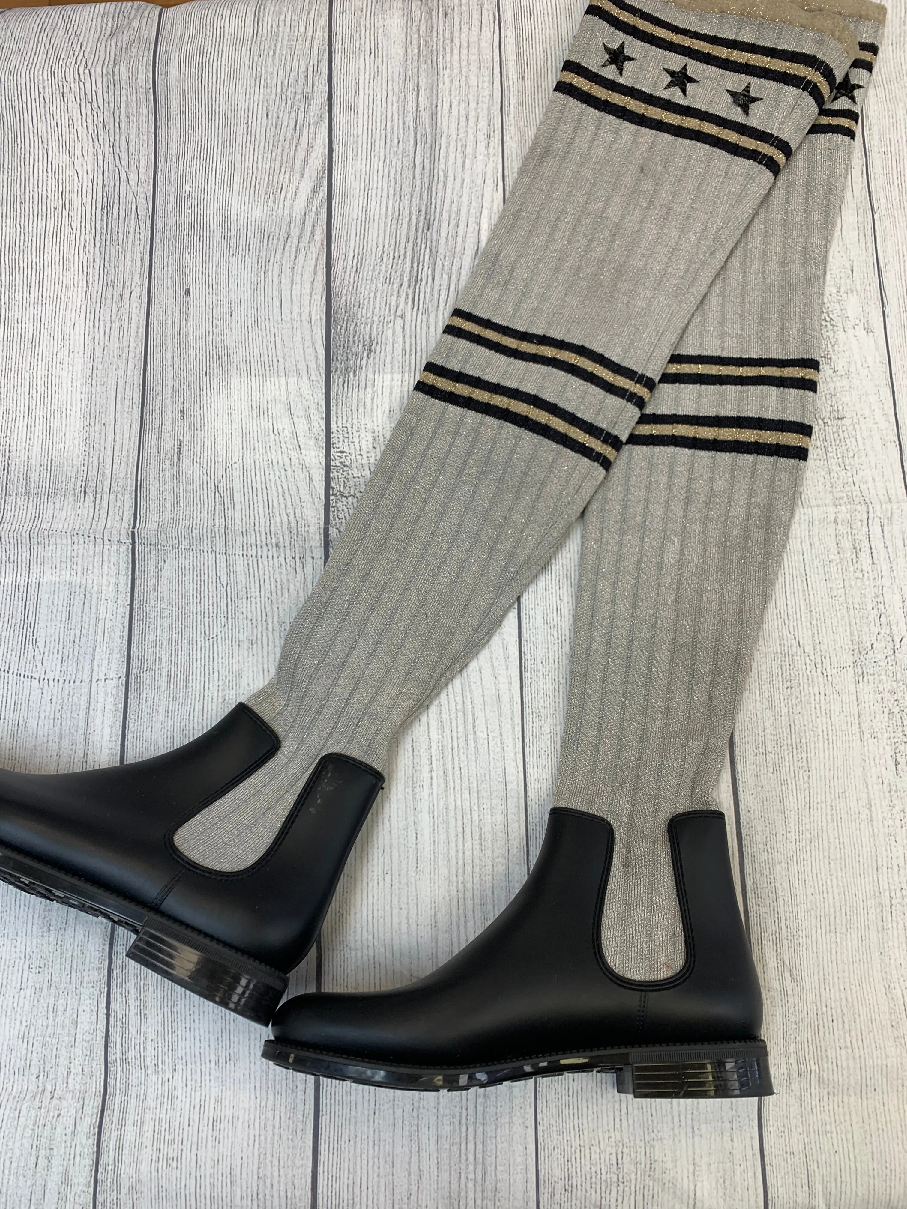 Boots Knee Flats By Givenchy  Size: 6 Secure fit Protective Lining