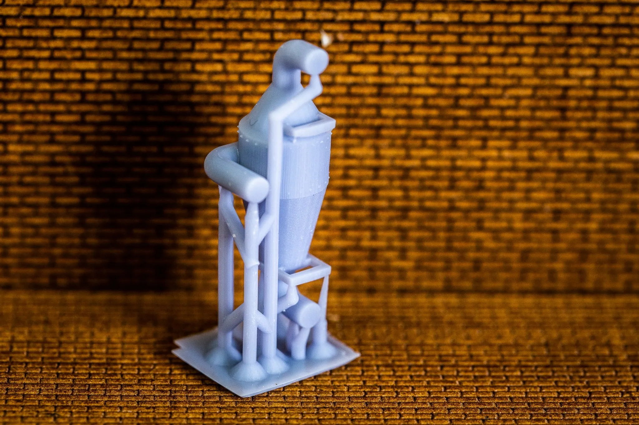 Dust Collector (Wall Mount) - N Scale