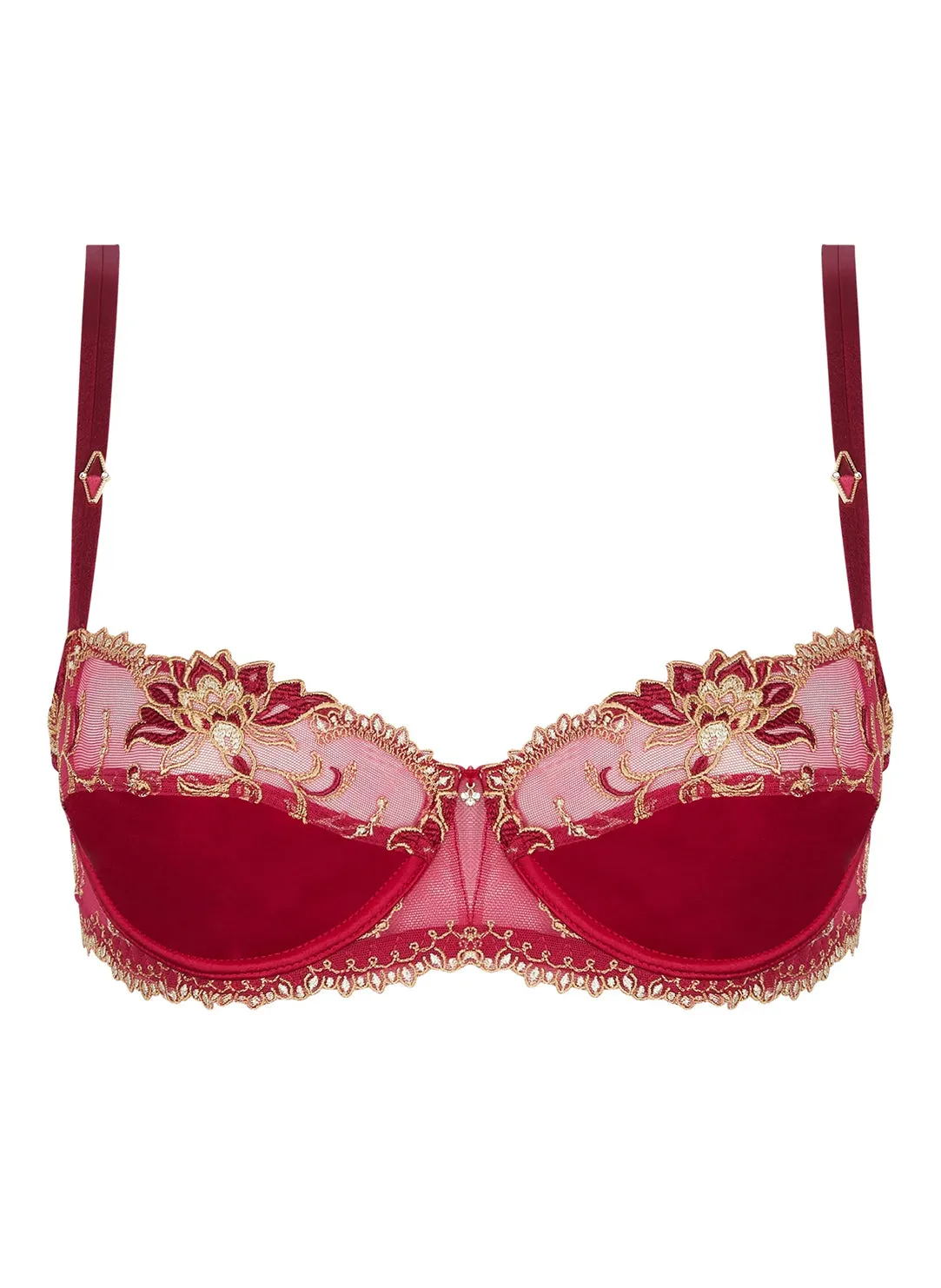 Eblouissante Icone Rubis Demi Cup Bra
