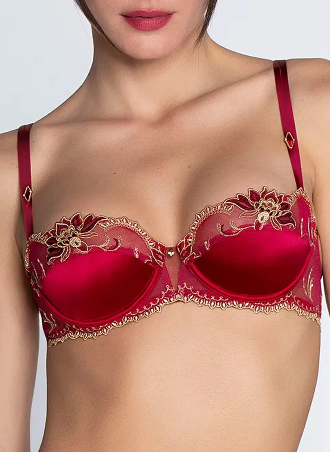 Eblouissante Icone Rubis Demi Cup Bra