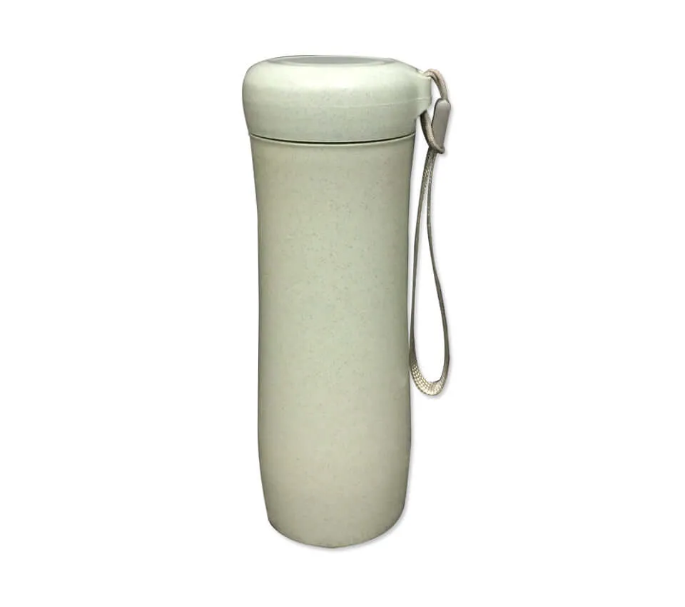 Eco Friendly Wheat Straw Tumbler with Sling