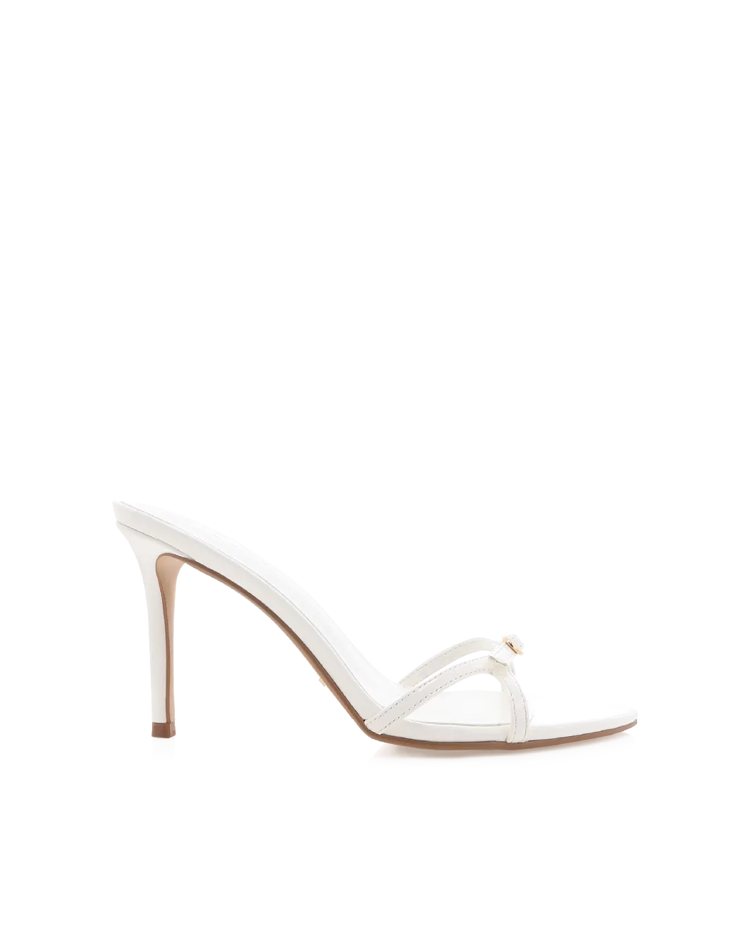 Evening Stiletto UMAY - WHITE PATENT