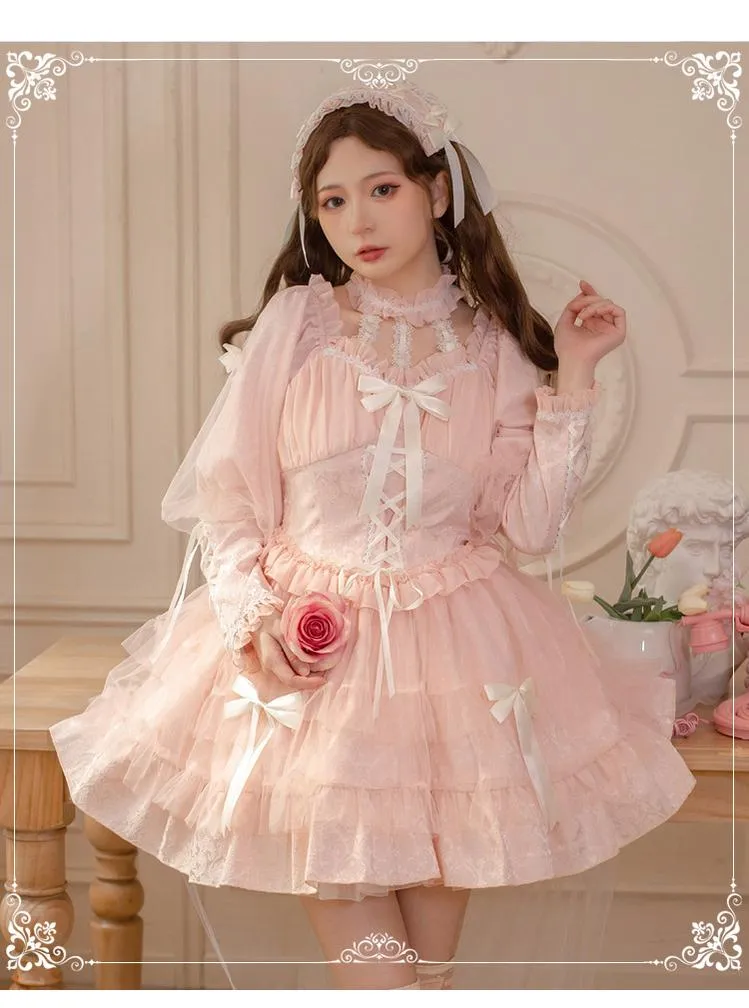 Eieyomi~Love Prelude~Gothic Lolita Long Sleeve OP